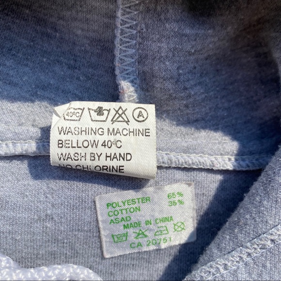 Boys Grey Mouse Face Design Button-up Hoodie - Picture 9 of 12